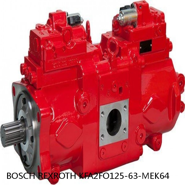 KFA2FO125-63-MEK64 BOSCH REXROTH KFA2FO HYDRAULIC PISTON PUMP #1 image